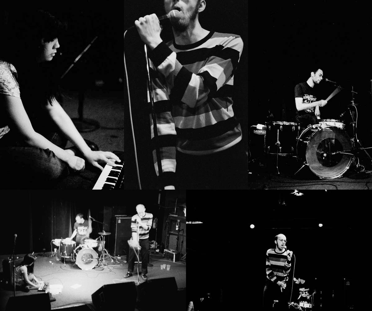 Materials performing at the Ottobar in Baltimore, ca. 2006. Photos by Mike Anderson.